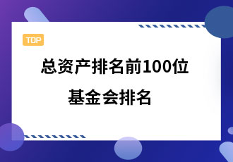 总资产排名前100位的最大基金会排名